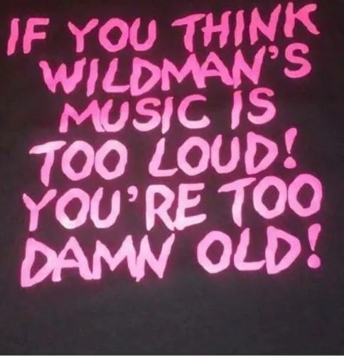 Wildman Karaoke T Shirt